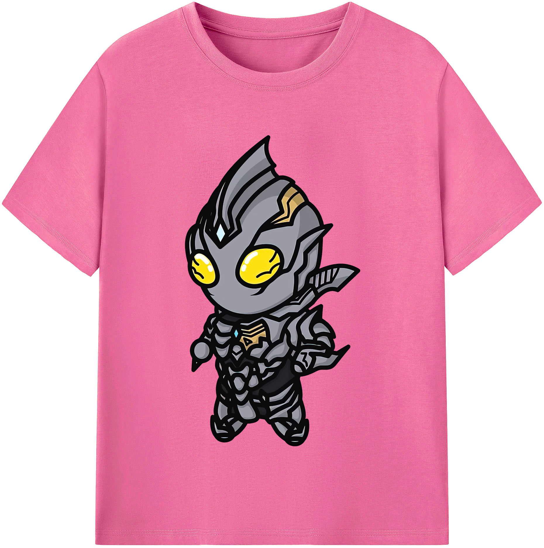 （画像用） ウルトラマン Ultraman レディースカジュアルプリントTシャツ（綿100％）